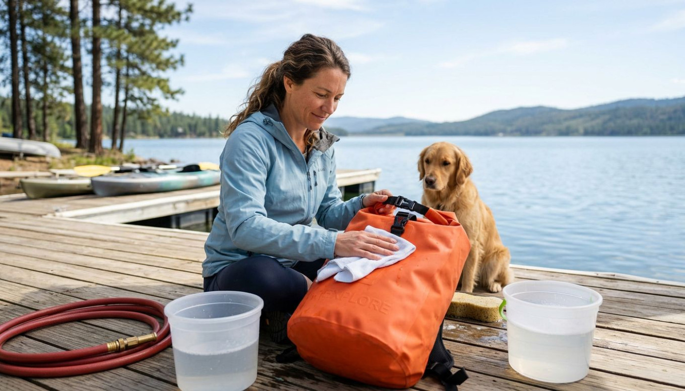Comment bien entretenir votre sac étanche pour prolonger sa durée de vie ?