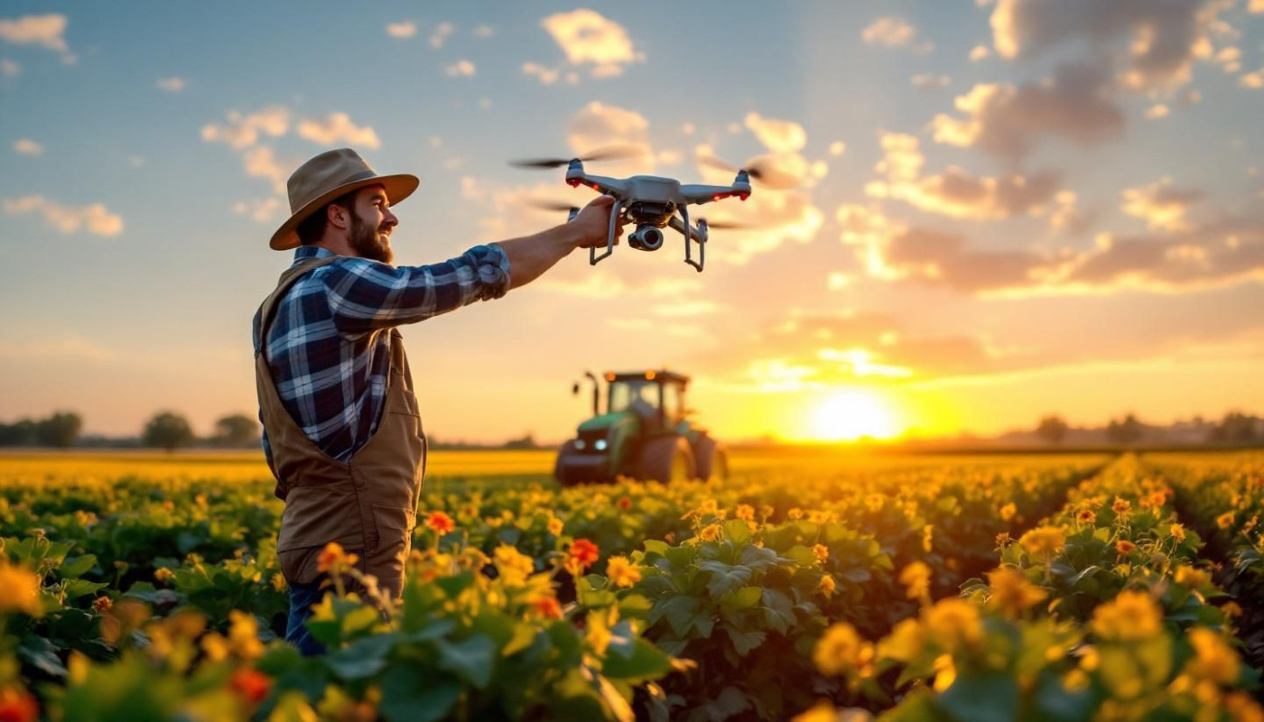 Comment les innovations technologiques transforment-elles le secteur agricole local ?