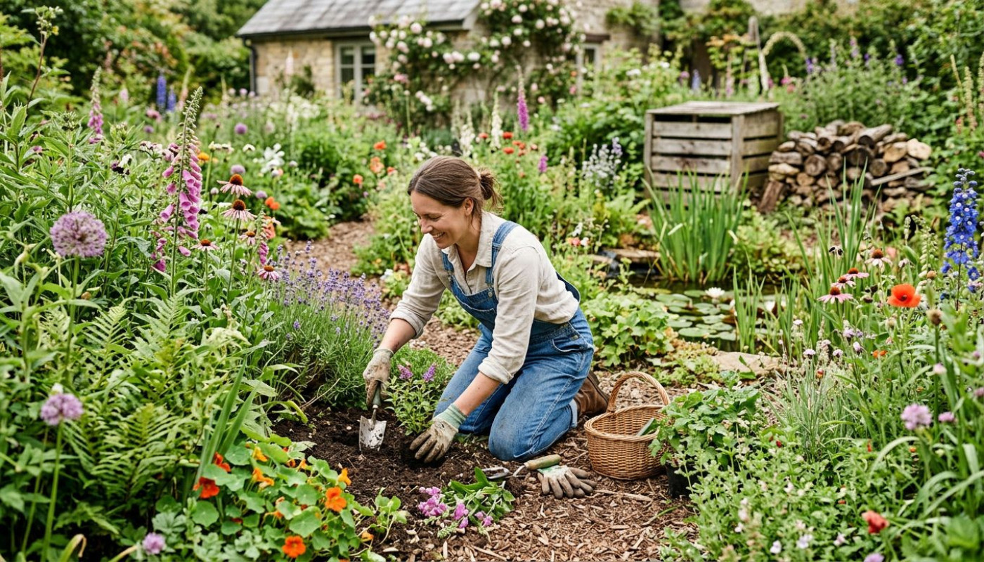 Créer un refuge pour la biodiversité : secrets d'un jardin vivant